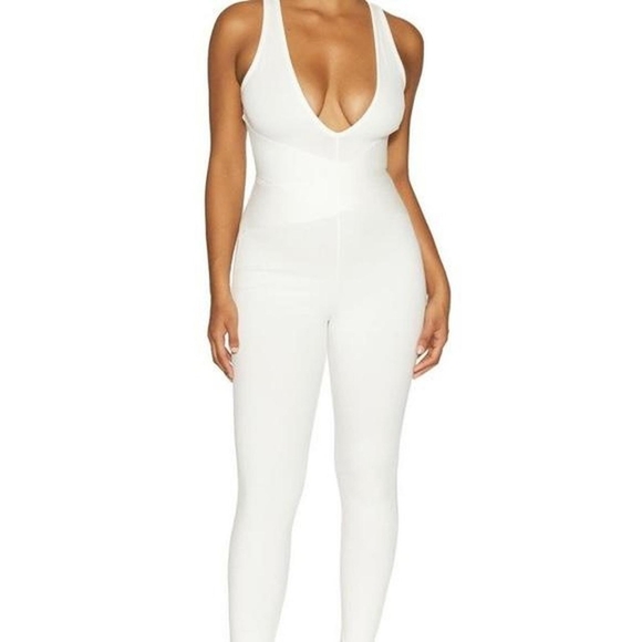 naked wardrobe Pants - NWT SZ Large Naked Wardrobe The NW Crossed & Snatched Jumpsuit